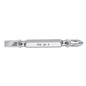 PUNTAS TALADRO INDUSTRIAL DOBLE PUNTA (+) (-) JUEGO X 10 PZS TOTAL (TAC16HL133)