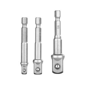 PUNTA EXTENSION MAGNETICA PARA TALADRO X 3PCS (1/4-3/8-1/2) TOTAL (TAC273651)