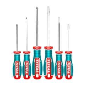 JUEGO DESTORNILLADORES X 6 PCS PUNTA IMANTADA SUPER TOTAL (TKSDS0626)