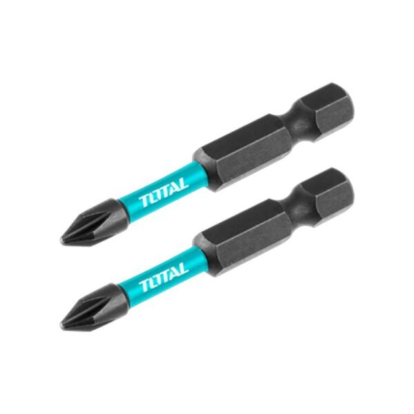 PUNTAS TALADRO IMANTADA 50MM (+) (+) JUEGO X 2 PZS INDUSTRIAL SUPER TOTAL (TACIM71PH250)
