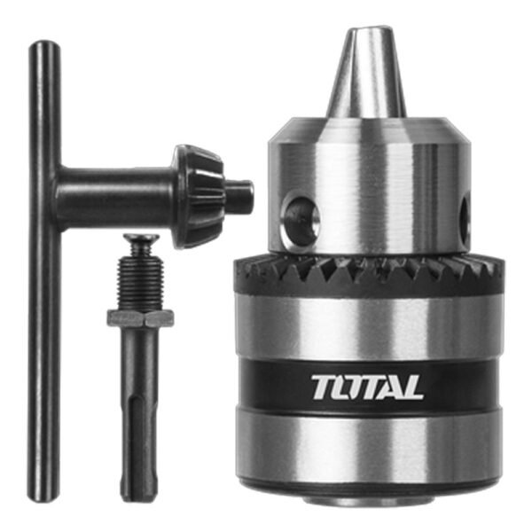 MANDRIL TALADRO 1/2" (13MM) + ADAPTADOR DE SDS PLUS SUPER TOTAL (TAC451301.1)