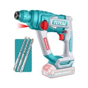 TALADRO INALAMBRICO ROTOMARTILLO SDS PLUS 11/16 BATERIA Y CARGADOR NO INCLUIDO SUPER TOTAL (TRHLI20188)