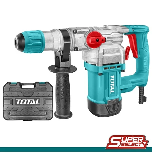 TALADRO ROTOMARTILLO SDS PLUS 4.5JULES 1050W SUPER SELECT TOTAL (UTH110266)