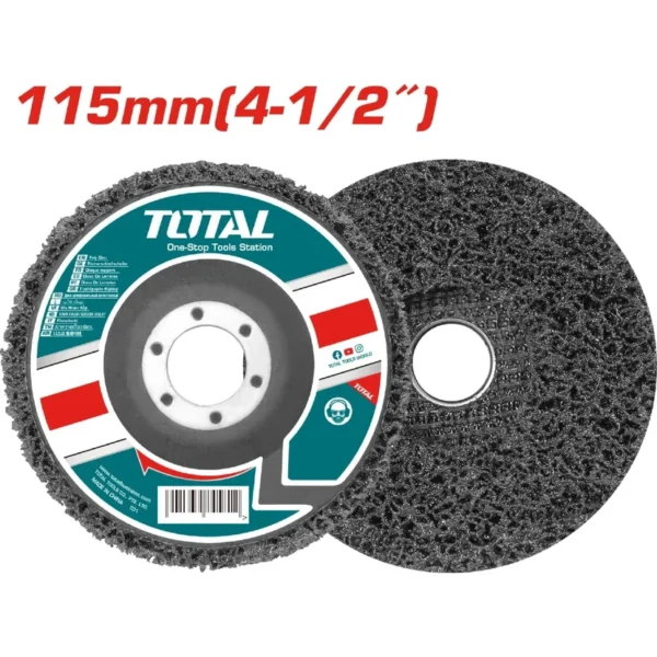 DISCO ABRASIVO DE POLIETILENO 4-1/2" SUPER TOTAL (TAC651151)