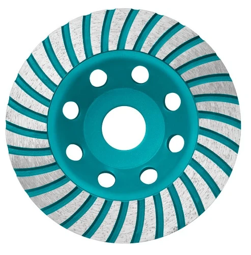 DISCO COPA PULIR TURBO SEGMENTADO 4-1/2" SUPER TOTAL (TAC2411151)
