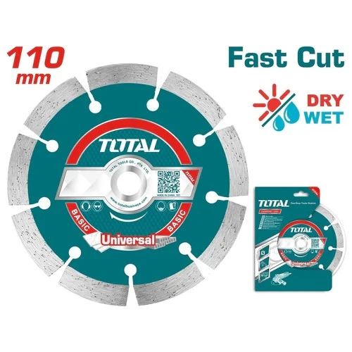 DISCO DIAMANTADO SEGMENTADO 4 3/8"SUPER TOTAL (TAC2111103)