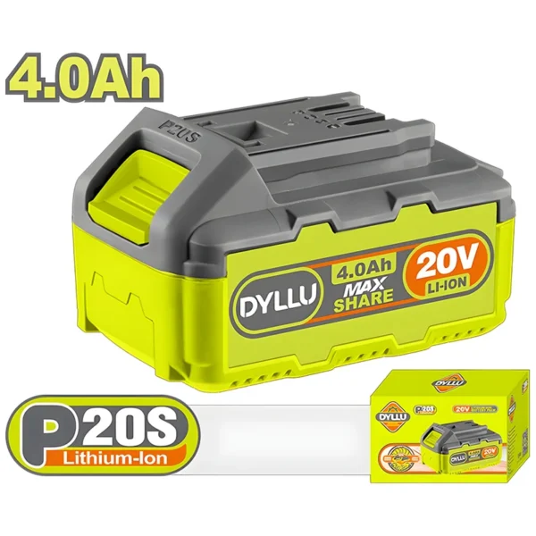 BATERIA 20V 4.0AH ION LITHIUM DYLLU (DTLBP540)