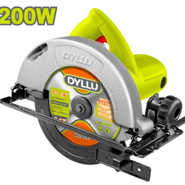 SIERRA CIRCULAR 7 1/4 1200W 120V INCLUYE DISCO DYLLU (UDTCW1512001)