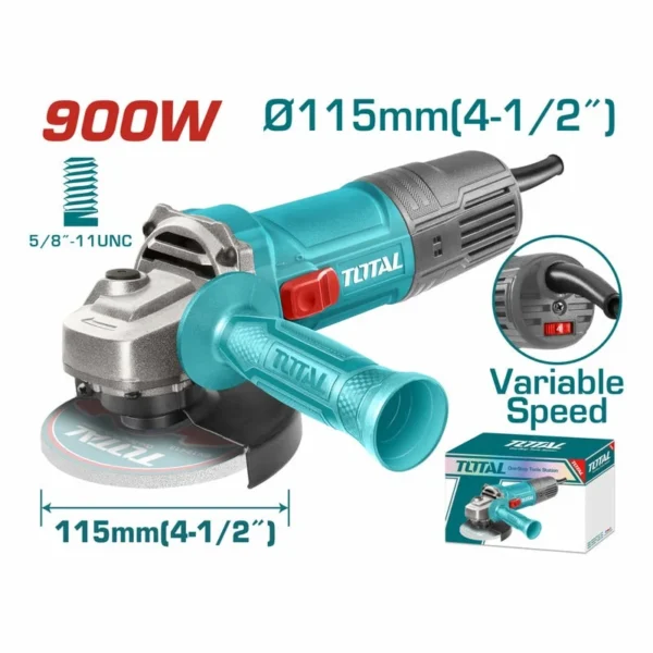 PULIDORA 4/12" 900W VELOCIDAD VARIABLE INDUSTRIAL TOTAL (UTG1091155653)