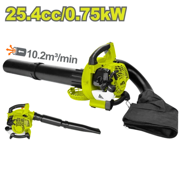 SOPLADORA - ASPIRADORA A GASOLINA 1 HP 25.44CC DYLLU (DTYQ2A25)