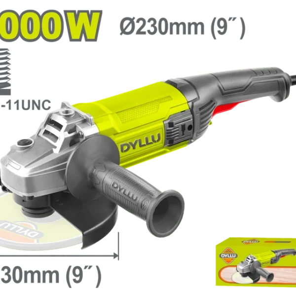 PULIDORA 9" INDUSTRIAL 2000W 120V DYLLU (UDTAG852001)