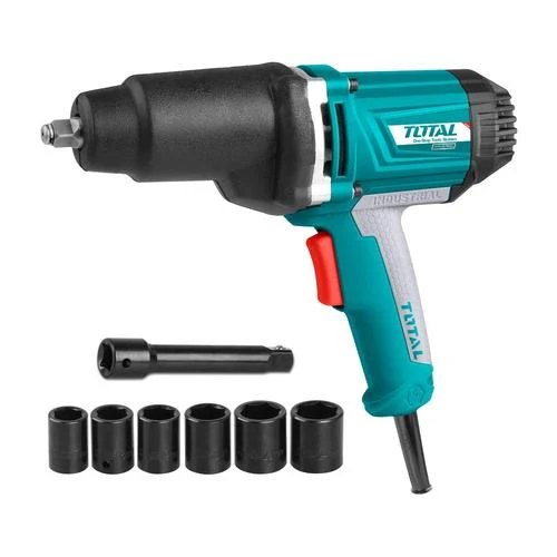 PISTOLA IMPACTO ELECTRICA 1050W 120V INDUSTRIAL CAJA DE ENGRANAJES EN ALUMINIO 550NM TOTAL (UTIW10101)